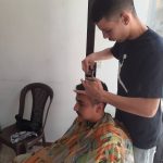 من أجواء كورس الحلاقة الرجالية
