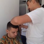 من أجواء كورس الحلاقة الرجالية