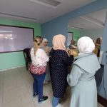 من أجواء كورس الحلاقة النسائية