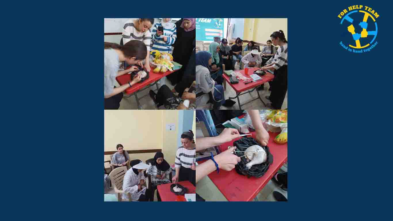من أجواء كورس الأسعافات الأولية؟؟