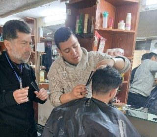 دورة الحلاقة الرجالية في مركز فور هيلب حمص