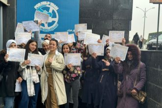 حفل تخريج دفعة من متدربي مركز فور هيلب — حمص