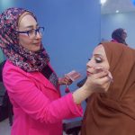 من أجواء كورس المكياج الاحترافي