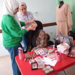 من أجواء كورس المكياج الاحترافي