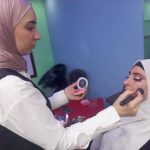 من أجواء كورس المكياج الاحترافي
