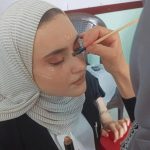 من أجواء كورس المكياج الاحترافي