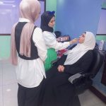من أجواء كورس المكياج الاحترافي